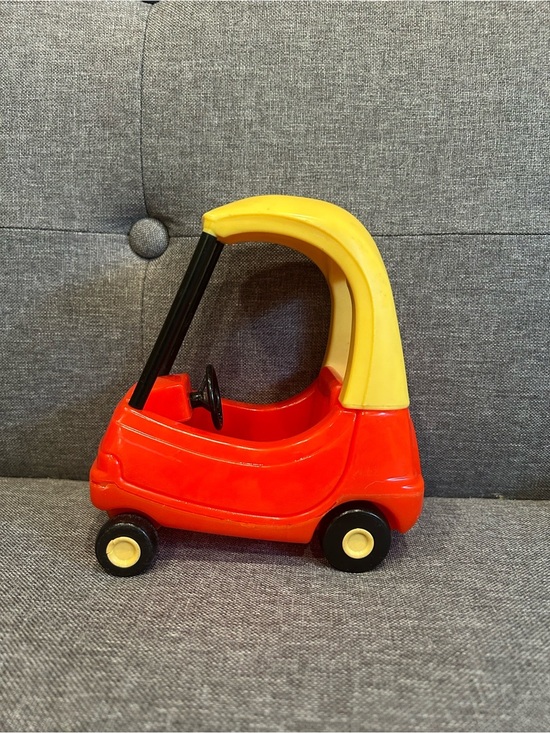 Little Tikes Other - Vintage Little Tikes Cozy Coupe 6” Dollhouse Size Kids Mini Car Toy